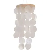 Kaemingk Dekohänger Kaemingk Deko-Anhänger Windspiel Capiz 36 cm