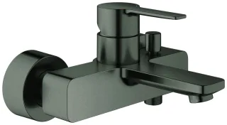 GROHE EH-Wannenbatterie Lineare 33849_1 Wandmontage hard graphite gebürstet, 33849AL1 33849AL1