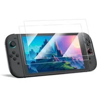 Fintie Schutzfolie für Nintendo Switch 2 (2025), Klar HD 9H Härte Kratzfest Zubehör Nintendo (2 Stück, Displayschutzfolie Screen Protector für Switch 2025 7.9Zoll-Bildschirm)