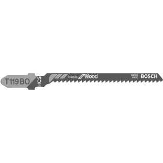 Bosch Stichsägeblatt T 119 BO Basic for Wood - 2608637879