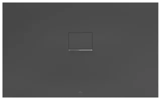 Villeroy & Boch Duschwanne Squaro Infinity (1380SQI2I) 1300x800x40mm Quaryl Anthracite UDQ1380SQI2IV1S
