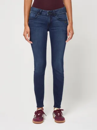GANG Damen Jeans 94FAITH CROPPED - skinny fit darknight wash