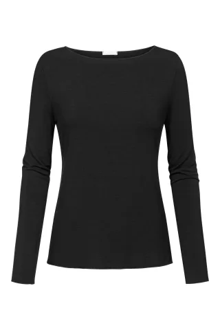 Mey - Mey 1110085 almond milk schwarz - Gr. - S
