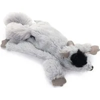 Beeztees Tierkuscheltier Catnip Katzenspielzeug Flat Tex grau