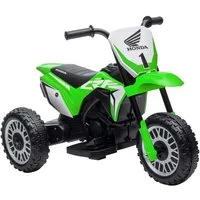 HOMCOM Elektro-Kindermotorrad Elektromotorrad mit Hupe, Startup-Musik, Kinder Elektro Motorrad, Belastbarkeit 25 kg, (1-tlg), für 18-36 Monate, Grün