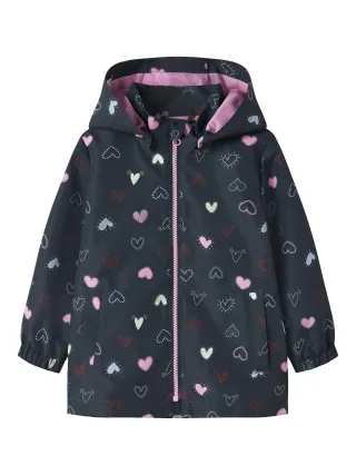 NAME IT - NMFMAXI JACKET LI AOP NOOS Dark Sapphire - Gr. - 98