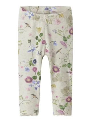 NAME IT - NBFFALCA LEGGING peyote melange - Gr. - 56