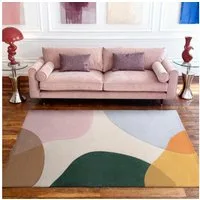 Ted Baker Wollteppich Clarissa, auch in rund, Höhe: 11 mm, Wolle, Abstrakt, Natur, Wohnzimmer, Schlafzimmer, Modern, Geometrisch