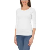 Alkato Longshirt Alkato Damen Shirt 3/4 Arm mit Rundhals