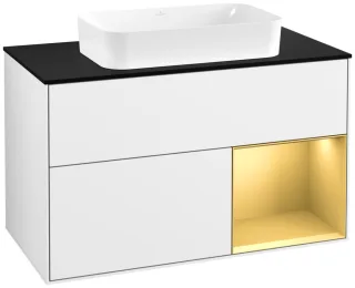 Villeroy & Boch Waschtischunterschrank Finion G66 1000x603x501mm Wandbel WT mit., G662HFGF G662HFGF