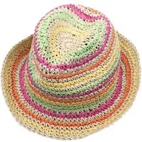 MAXIMO Strohhut MINI GIRL-Trilby, Handarbeit (1-St)