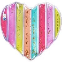 Swim Essentials Luftmatratze Luftmatratze Herz Rainbow