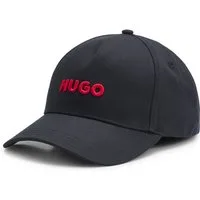 HUGO Baseball Cap mit 3D Logostickerei, verstellbarer Verschluss, unisex