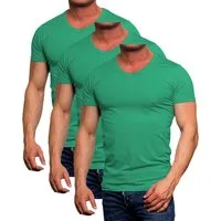 Jack & Jones T-Shirt (Spar-Set, 3er-Pack) in Unifarben