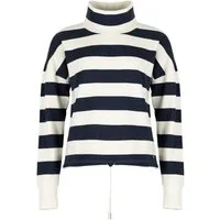 ROADSIGN australia Sweatshirt Enjoy (1, 1-tlg., 1) Tube mit Schlauchkragen, Kordelzug am Bund und kastig geschnitten