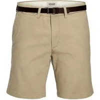 Jack & Jones Shorts Adam Belted Chino Shorts inklusive Gürtel
