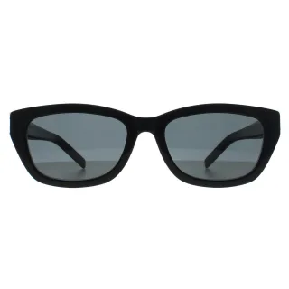 Saint Laurent Cat Eye Damen Glänzend Schwarz Grau SL M153