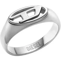 Diesel Fingerring Schmuck Geschenk Edelstahl Ring OVAL D LOGO