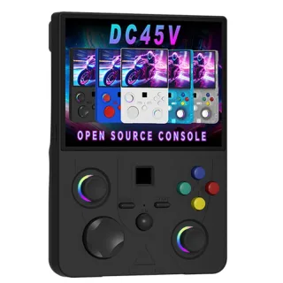 [128GB] DC45V 20000+ Games Open Source Handheld Gaming Console 4.5 Inch IPS Screen RK3326 WiFi 4000mAh Retro Game Player
