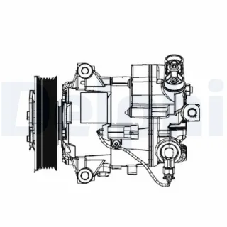 Delphi Klimakompressor Opel Astra Insignia TSP0155948