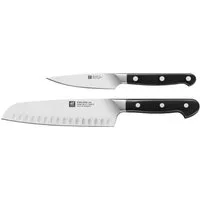 Zwilling Messer-Set Pro (Set, 2-tlg), 1 Spick & Garniermesser (10 cm), 1 Santokumesser (18 cm).