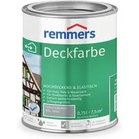 Remmers Wetterschutzfarbe Deckfarbe anthrazitgrau (RAL 7016) 0,75 Liter, für viele Untergründe, hochdeckend, wetterfest