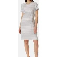 Schiesser Nachthemd Casual Essentials (1-tlg) Nachthemd - Baumwolle - Atmungsaktiv