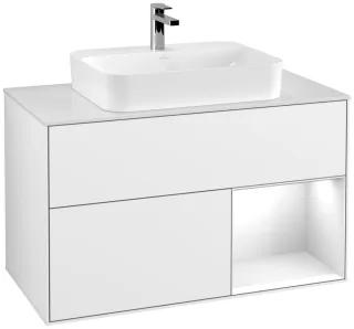 Villeroy & Boch Waschtischunterschrank Finion G37 1000x603x501mm Wandbel WT mit., G371GFGF G371GFGF