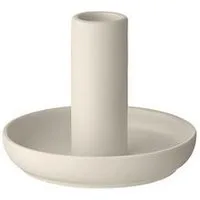 blomus Kerzenhalter -VELA- Teelichthalter, Kerzenständer, Dekokerzen: Modernes Design (1 St), Hochwertige Keramik, leichte Reinigung, für Standardkerzen