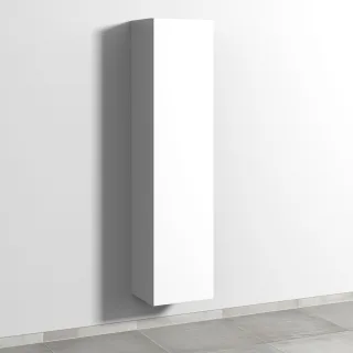 Sanipa 3way Hochschrank mit 1 Tür, Weiß-Soft SM11143
