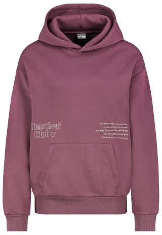 Authentic Style - RE9CIFN3ZWF0c2hpcnQgSG9vZHk= warm grape - Gr. - S
