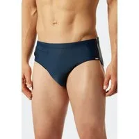 Schiesser Badehose Badehose Slip mit Reißverschluss-Tasche recycelt