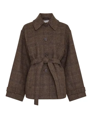 msch copenhagen - MSCHAmaranda Jacket CHK - Gr. - L