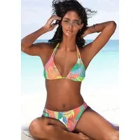 s.Oliver Bikini-Hose Yana mit stylischem Blätterdruck