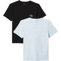 Calvin Klein Jeans T-Shirt MONOLOGO CN 2 PACK TEE (Packung, 2-tlg., 2er-Pack), Logoschriftzug