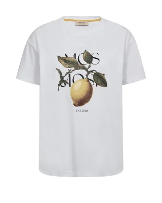 MOS MOSH - MMFruit O-SS Tee white - Gr. - S