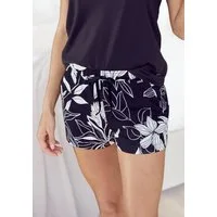 LASCANA Schlafshorts mit floralem Druck