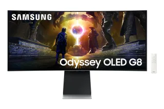 Samsung Odyssey G8 S34DG850SU Curved-Monitor 86.4cm (34") UWQHD | ls34dg850suxen | OLED - 0.03ms