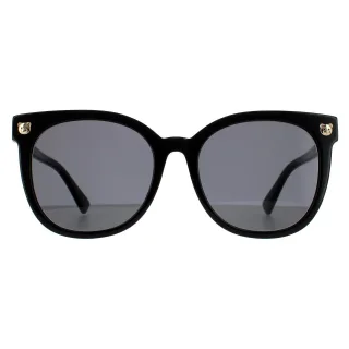 Moschino Quadrat Unisex Schwarz Grau Sonnenbrille
