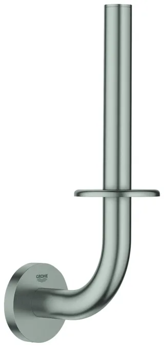 GROHE Reservepapierhalter Essentials 40385 Wandmontage Metall supersteel, 40385DC1 40385DC1