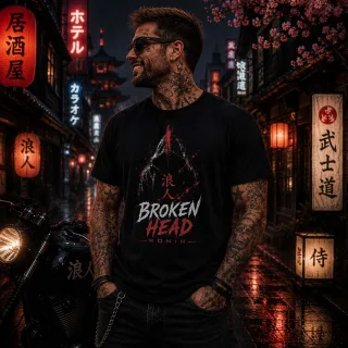 Broken Head Ronin T-Shirt