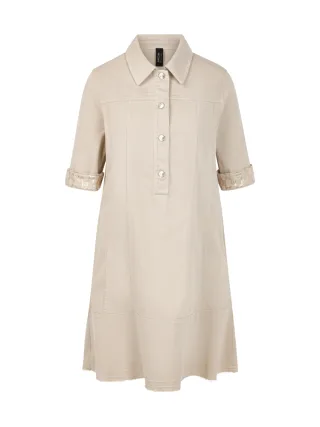 Marc Cain Sports - Kurzes Denimkleid smoke - Gr. - 40