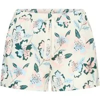 s.Oliver Pyjamashorts Schöner Blumen oder Streifen Druck