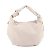 BRISE TASCHE Schultertasche Elegante Hobo Bag aus 100% Wildleder – Schultertasche mit Knoten, Knoten am Henkel, Trendige Hobo Bag Form, Weiches Wildleder