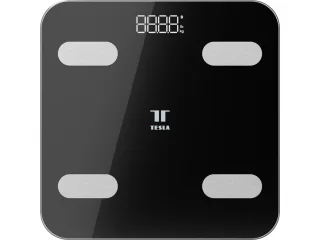 TESLA Personenwaage Smart SC100, 180 kg, schwarz