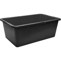 Garronda Mörtelkasten Rechteckig Mörtelkübel Kunststoffwanne stabile Maurerkübel GD-0169, (1-tlg., 1), Mischen von Beton, Mörtel, Gips, Kleber, Sand, Erde, Wasser, Schutt