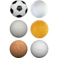 Goods+Gadgets Kickertisch GOODS+GADGETS Premium Kickerball Set 6/12x – Tischkicker bälle 35mm (Tischkicker, Bälle aus Kork, PE, PU, ABS), 35mm
