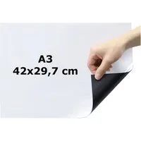 ESENG Magnettafel Whiteboard-Folie, magnetisch, ohne klebende Rückseite, zuschneidbar