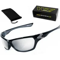 HSE - SportEyes Sportbrille HIGHSIDER, Steinschlagbeständig durch Kunststoff-Sicherheitsglas