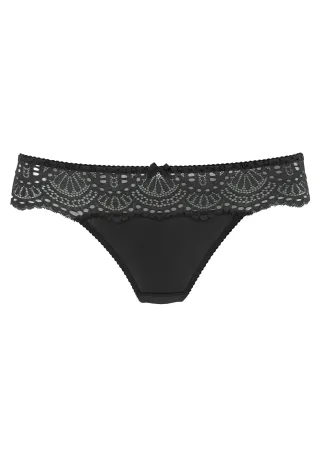 LASCANA - String black - Gr. - 42